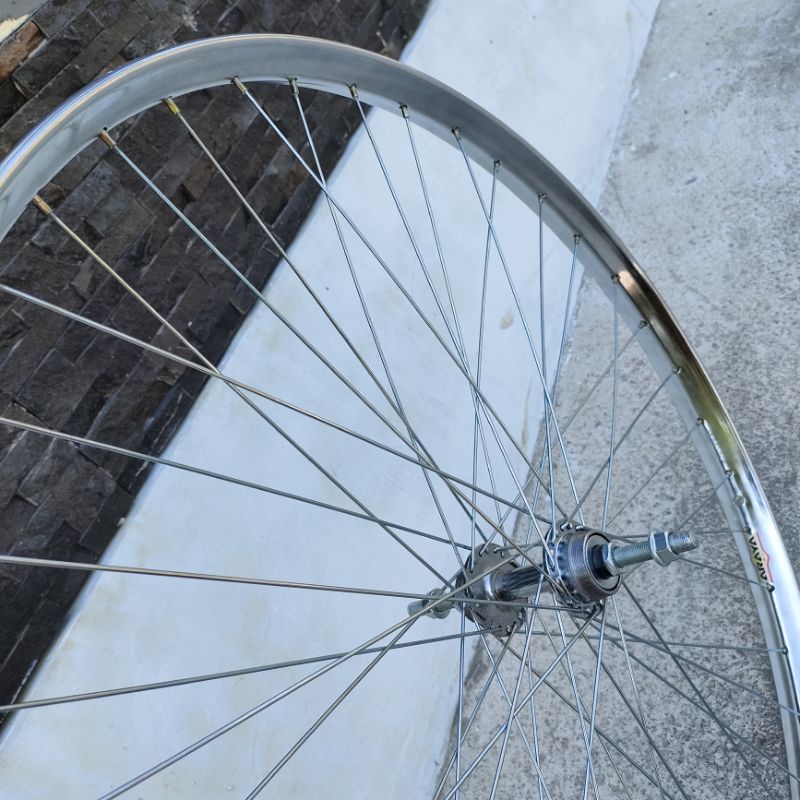 Jual RODA JADI SEPEDA ONTHEL VELG ARAYA 28 JAWA JOWO UNTA UNTO WHEELSET ...