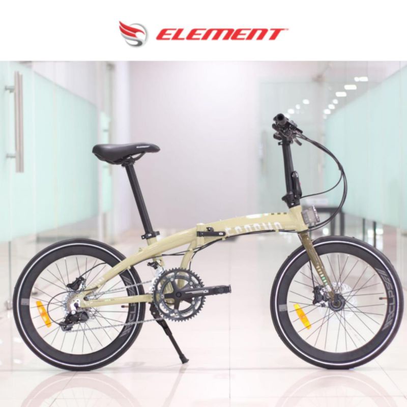 Jual SEPEDA LIPAT FOLDING BIKE 20 INCH ELEMENT ECOSMO Z8 451 NEW FRAME ...