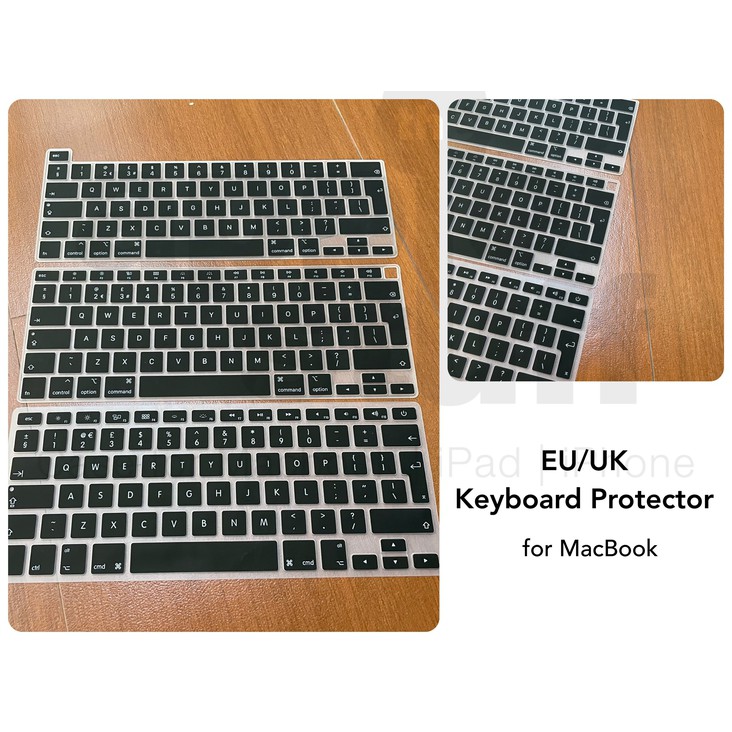 Jual MacBook Skin Keyboard Protector UK/Eropa Model Enter Beda | Shopee ...