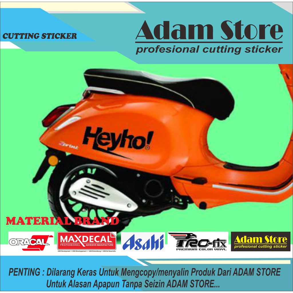 Jual Sticker Motor Vespa Lx Sticker Motor Vespa Matic Sticker Motor