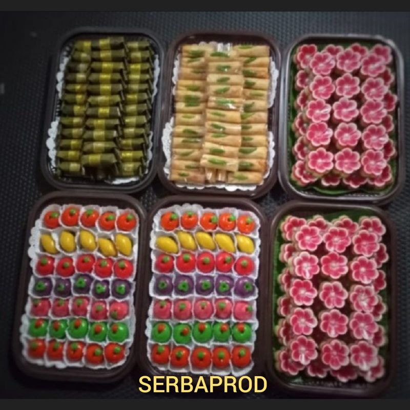 Jual Mika Nampan Besar/ Tray Nampan Kue Large (isi 10pcs) | Shopee ...