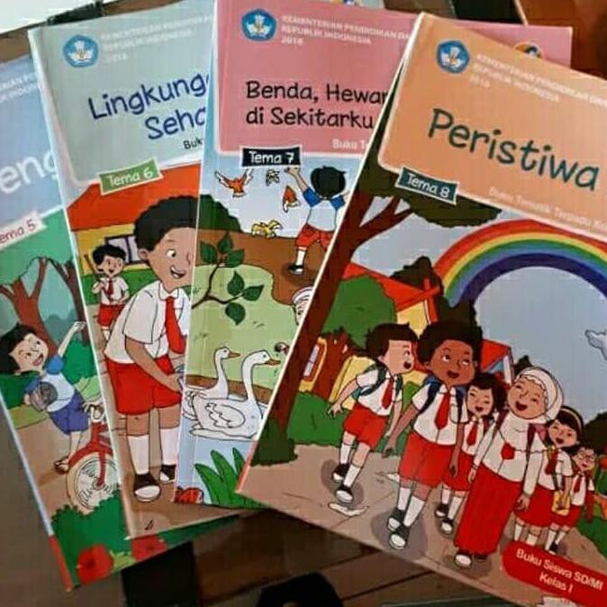 Jual Buku Siswa Tematik Kelas 1 SD Tema 5678 Semester 2 Revisi Terbaru ...