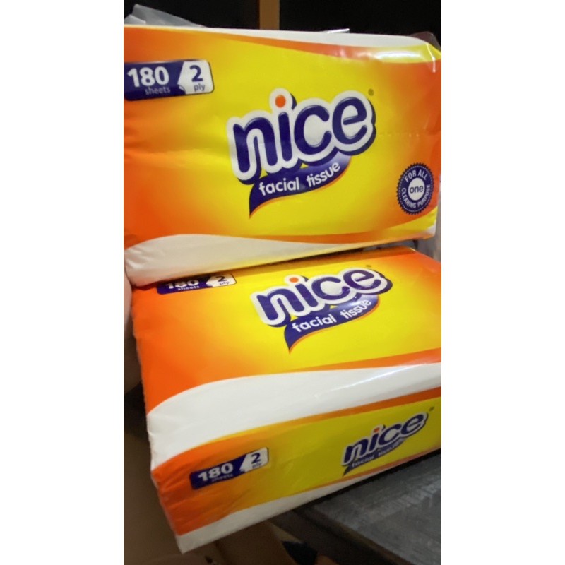 Jual Tissue NICE 180 sheets 2 ply 1pcs | Shopee Indonesia
