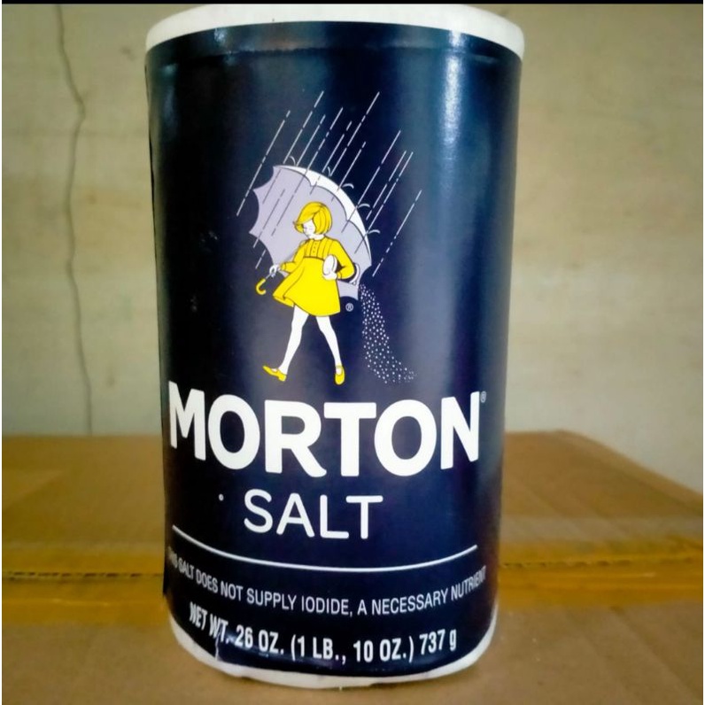 Jual MORTON SALT 737g (GARAM TANPA YODIUM) | Shopee Indonesia