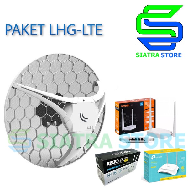 Jual Paket Hotspot LTE 4G RB LHG-LTE Kit + WIFI Router Indoor Siap ...