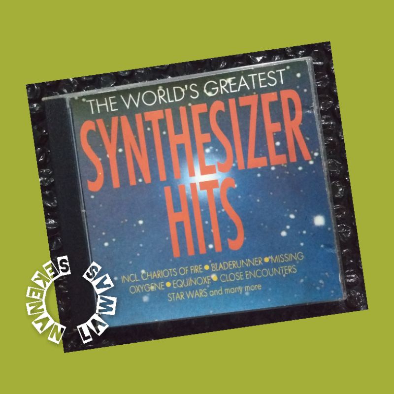 Jual CD The World Greatest Synthesizer Hits (Cover Dalam Ada Coretan