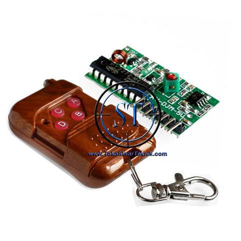 Jual Remote Control Wireless Rf 4 Channel Receiver Arduino 2262 2272 Bb ...