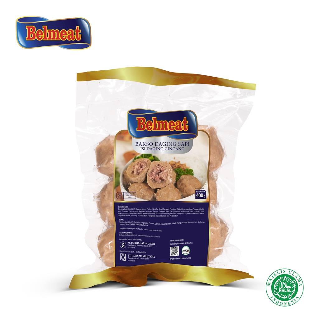 Jual Belmeat Bakso Sapi Isi Cincang 10 Pcs 400 Gr Shopee Indonesia