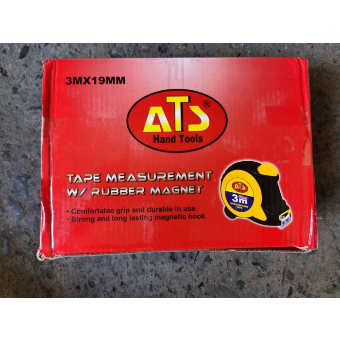 Jual Roll Meter Magnet ATS 3m (Per Box) | Shopee Indonesia