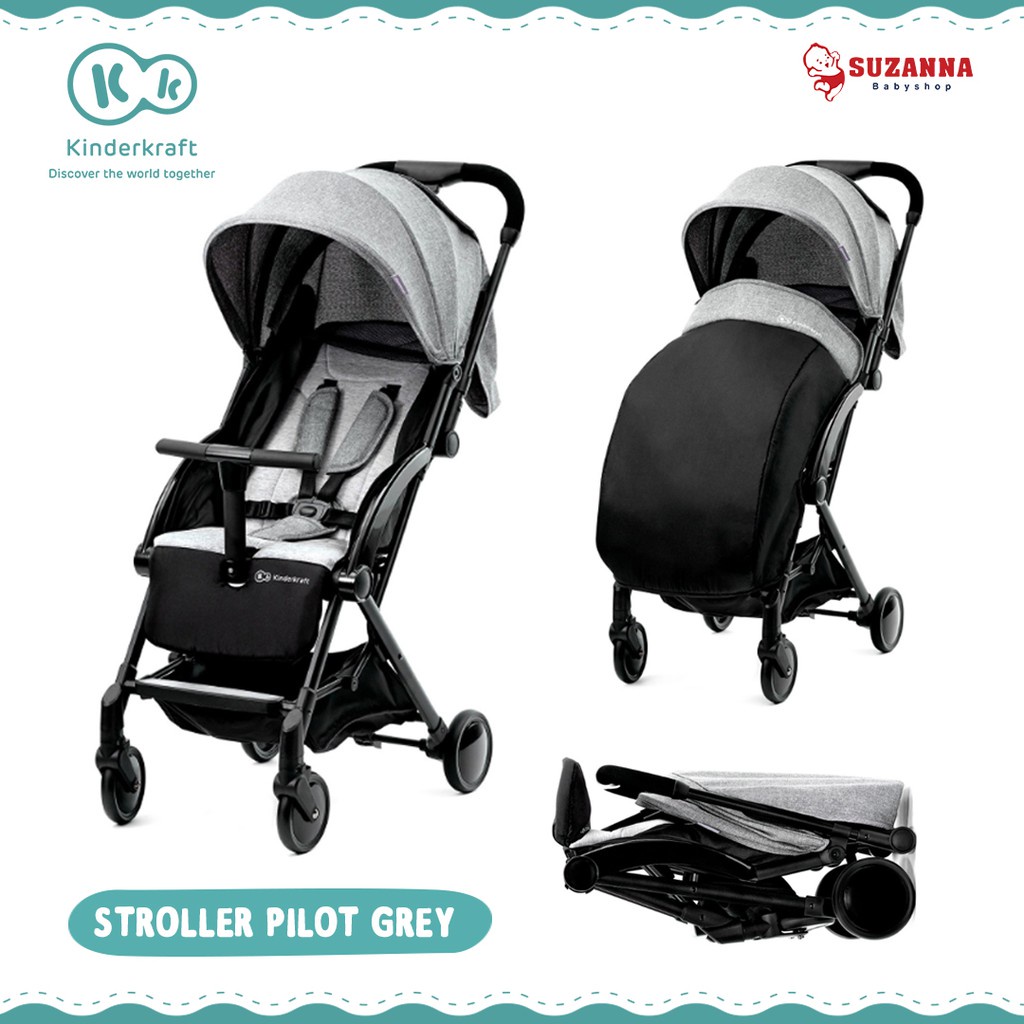 Jual Kinderkraft Baby Stoller Pilot Stroller | Shopee Indonesia