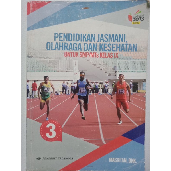 Jual buku penjaskes untuk SMP kelas 3 kurikulum 2013 edisi revisi ...