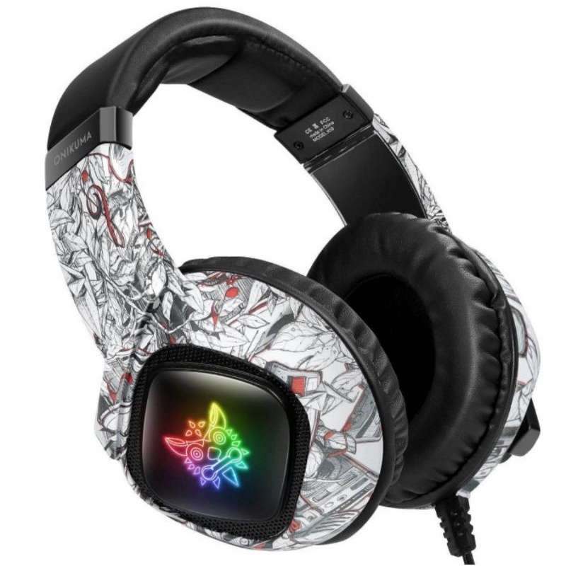 Jual ONIKUMA K19 RGB Gaming Headphone Stereo Noise HS K21 Shopee