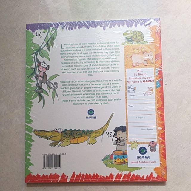 Jual LEARN TO DRAW THE JUNGLE BELAJAR MENGGAMBAR HUTAN RIMBA | Shopee ...