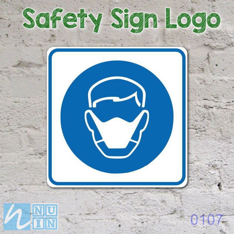 Jual NUIN Logo Simbol Safety Sign Label Petunjuk K3 EESH - Gunakan ...