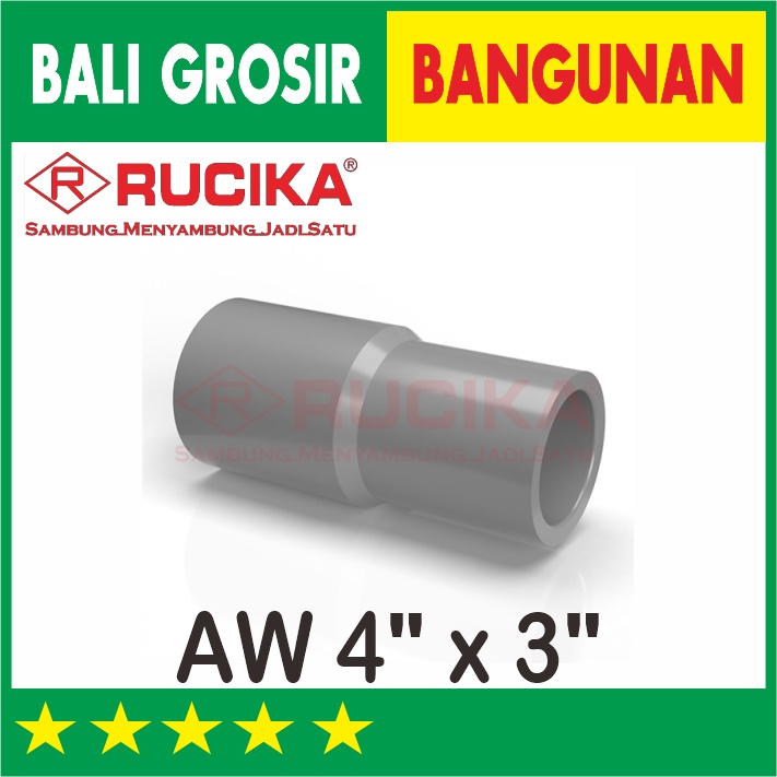 Jual X Rucika Vsock Reduser Reducer Vlok Sok Fitting Pipa Aw Tebal Pvc Shopee Indonesia