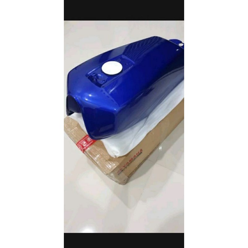 Jual tanki tangki tengki RX king warna biru original yamaha | Shopee ...