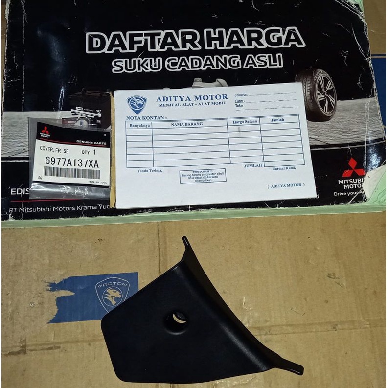 Jual emblem logo merk SPORT BAGASI Belakang OUTLANDER TH 2012 UP ORIGINAL  RESMI MITSUBISHI KTB di lapak ADITYA MOTOR