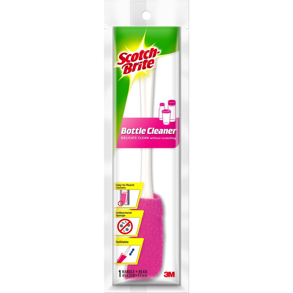 Jual SCOTCH BRITE Spons Botol Bottle Cleaner | Shopee Indonesia
