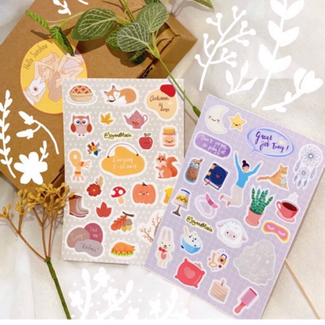 Jual Season sticker(stiker tumblr estetik bisa ditempel di hp) | Shopee ...