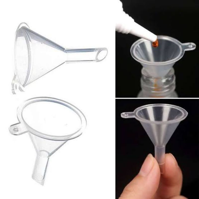 Jual CORONG MINI PLASTIK / CORONG BOTOL KACA/PIPET / CORONG MINYAK ...