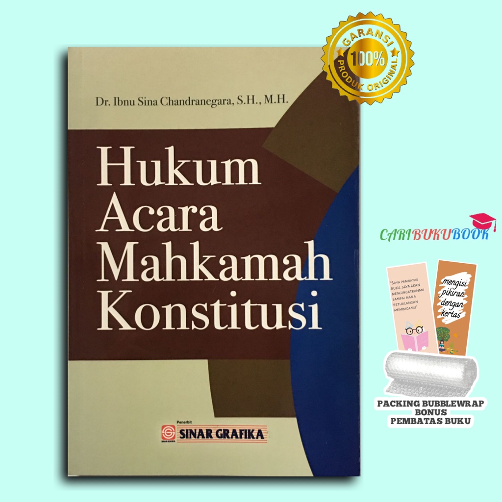 Jual Hukum Acara Mahkamah Konstitusi Ibnu Sina Ori Shopee Indonesia 