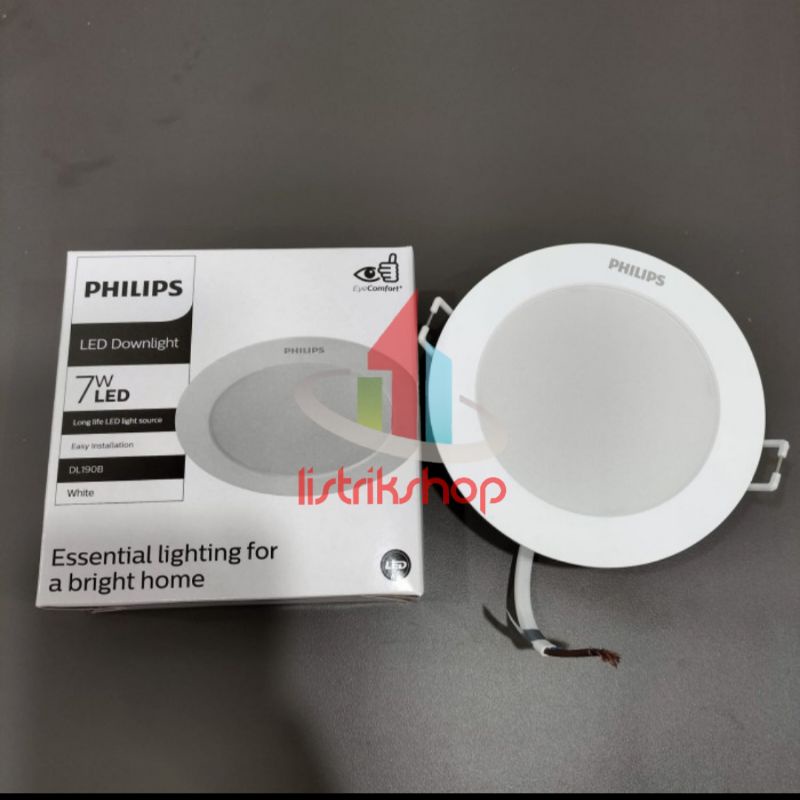 Jual Philips Eridani Downlight Led 7 Watt DL190B D100 | Shopee Indonesia