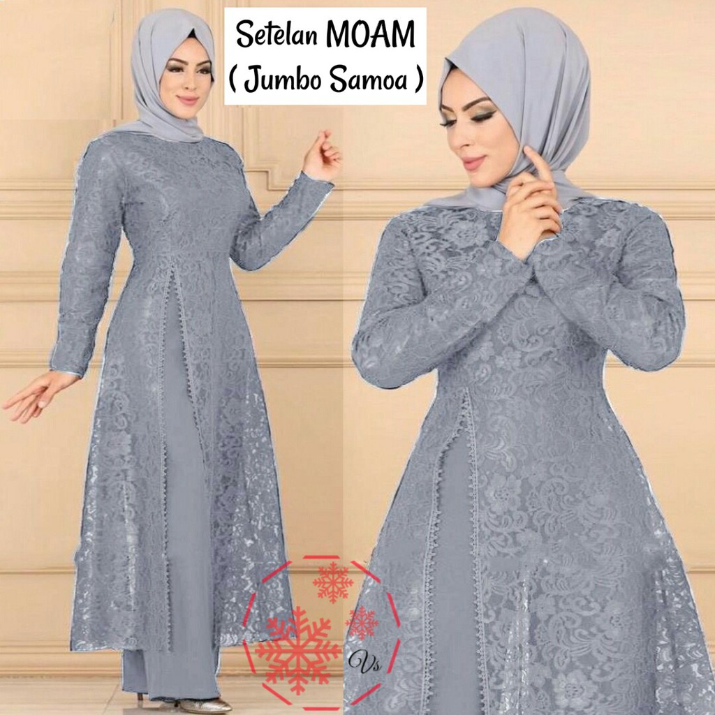 Jual SETELAN MUSLIM MOAM ( SET JUMBO SAMOA ) | Shopee Indonesia