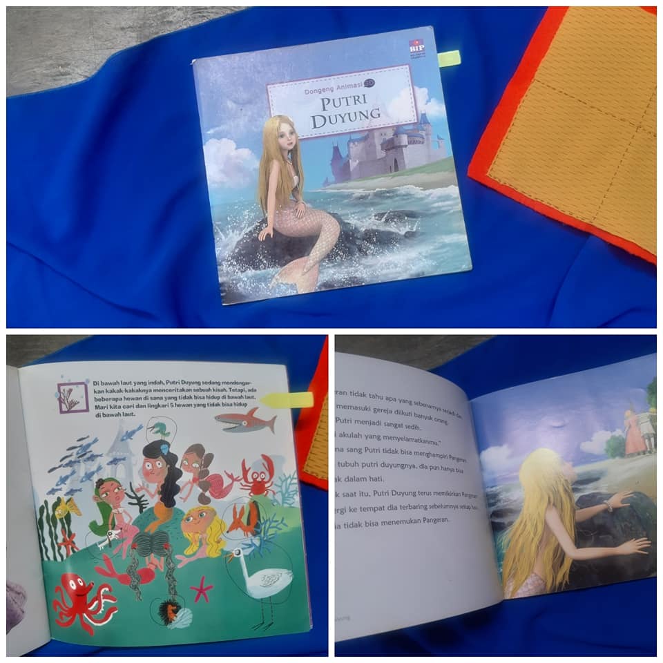 Jual Putri Duyung Dongeng Animasi 3D buku anak | Shopee Indonesia