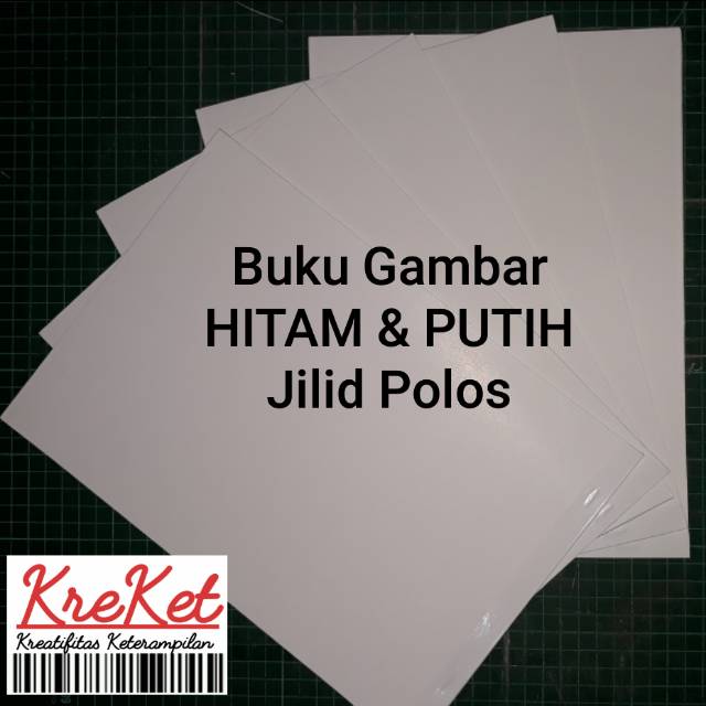 Jual Buku Gambar A4 Hitam atau Putih | Shopee Indonesia