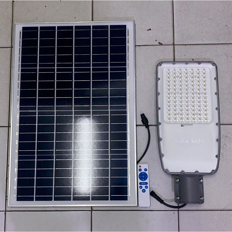 Jual lampu jalan PJU solar cell 800 watt 800w 2 in 1 lampu PJU panel ...