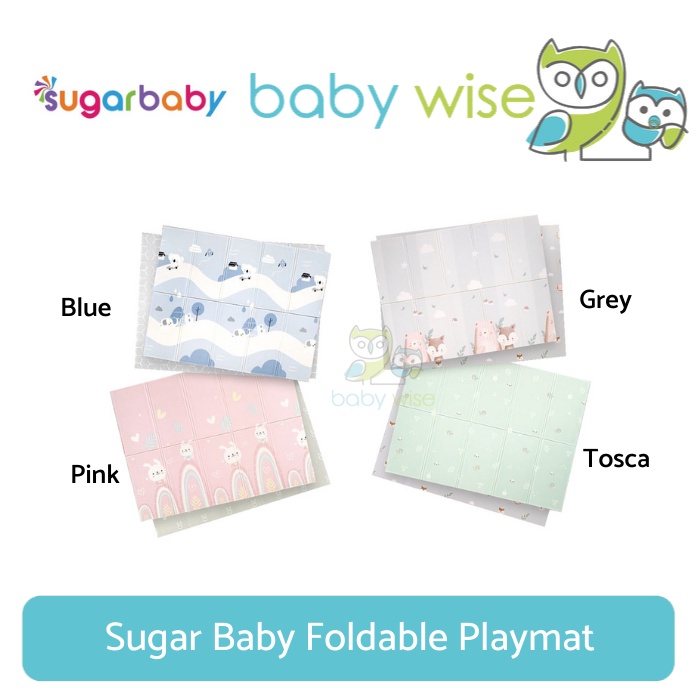 Jual Sugar Baby Foldable Playmat Matras Bayi Karpet Lipat Anak
