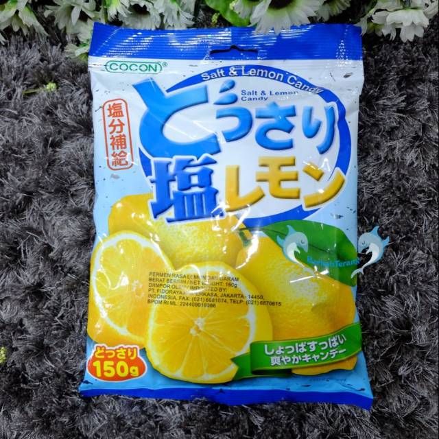 Jual Cocon Salt And Lemon Candy 150gr Malaysia / Permen rasa Lemon ...