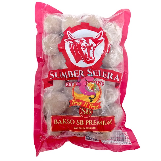 Jual Sumber Selera Bakso Sapi 325 Gram 25 Pcs Sb Premium Shopee