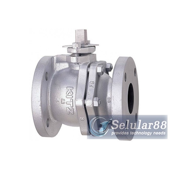 Jual KITZ Ball Valve 4 " Cast Iron JIS 10K FCTB Full Bore ORIGINAL ...