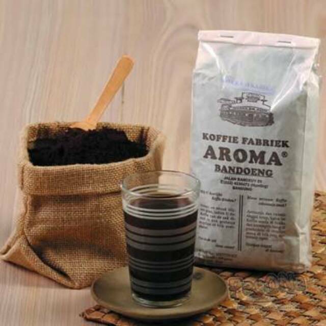 Jual Kopi Aroma Bandung Robusta Kemasan Gr Coffee Aroma Robusta Oleh Oleh Bandung Shopee
