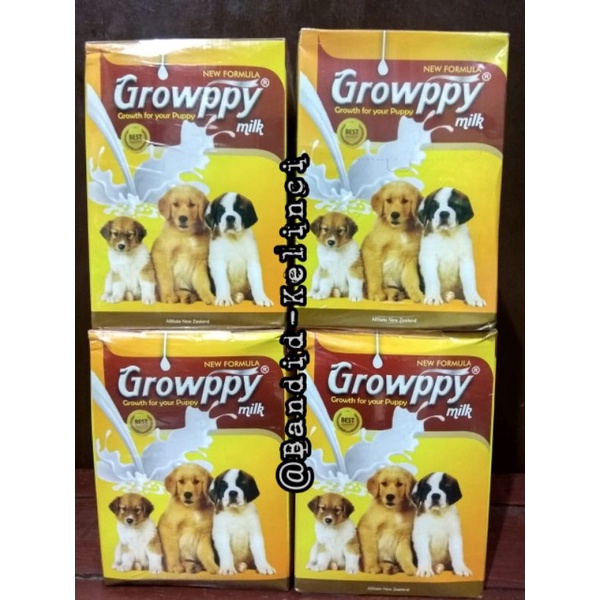 Jual GROWPPY MILK (1 BOX ) SUSU UNTUK ANAKAN ANJING / PUPPY | Shopee ...