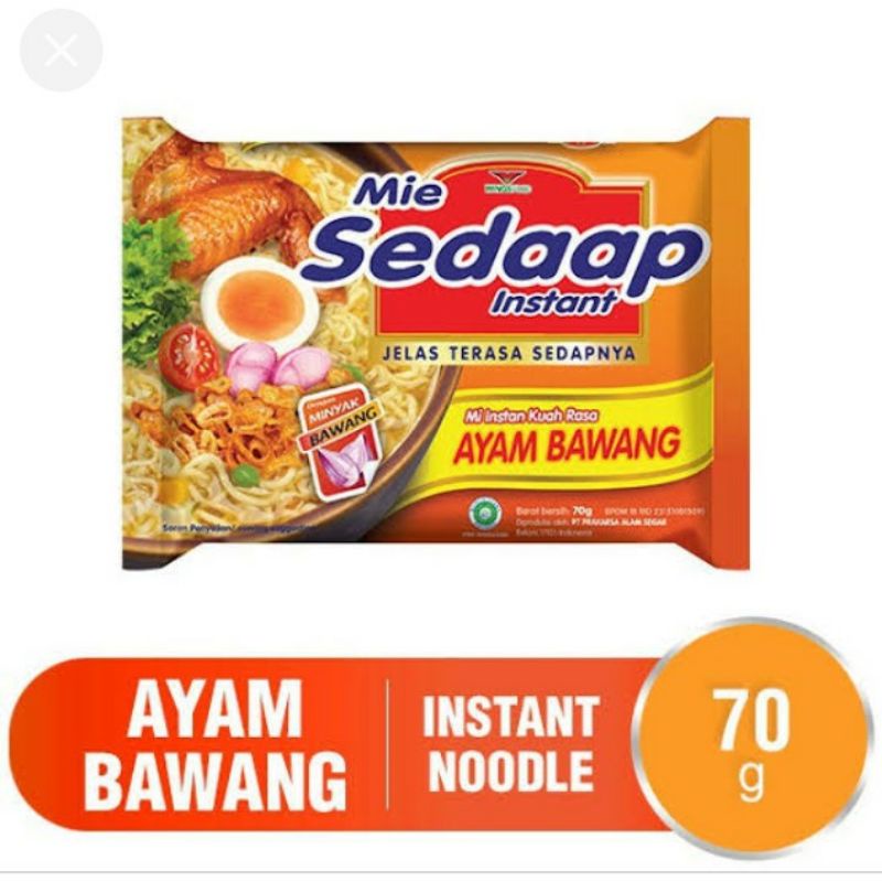 Jual MIE SEDAAP REBUS RASA AYAM BAWANG | Shopee Indonesia