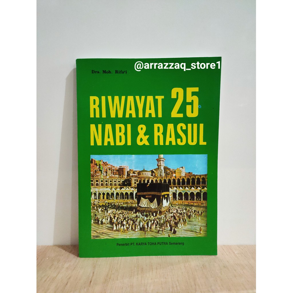 Jual Buku Riwayat 25 Nabi Dan Rasul - Buku Sejarah 25 Nabi Dan Rasul ...