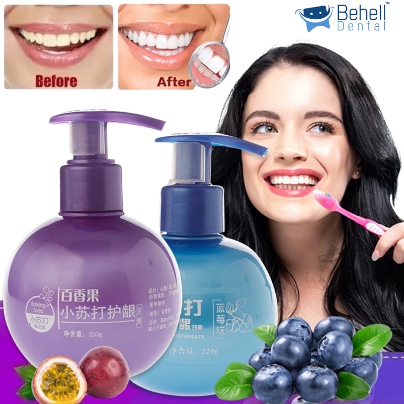 Jual ORIGINAL PEMUTIH GIGI MAGICAL BAKING SODA AMPUH Whitening