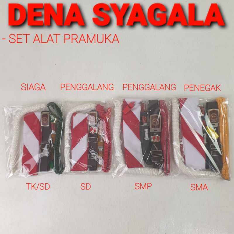 Jual Paket Atribut Set Perlengkapan Pramuka Putra Putri Shopee Indonesia