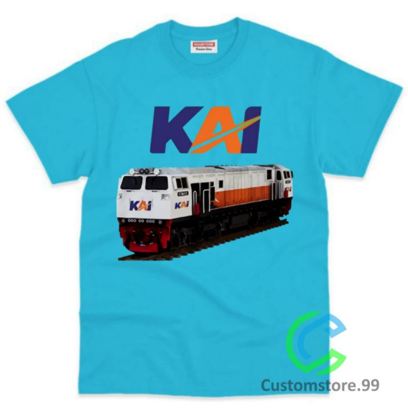 Jual Baju Anak Kaos Anak Kai Kereta Api Indonesia Terbaru Bahan Premium
