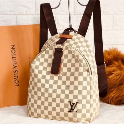 Jual tas wanita LV Lo Uis Louiss Vuitton ransel backpack multifungsi  selempang selendang 2 in 1 set mini bag party bag terlaris batam termurah  best seller di lapak Dirahstore