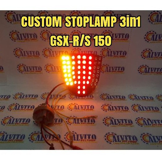 Jual Lampu Rem 3in1 GSX R150 / GSX S150 - Custom Stoplamp | Shopee ...