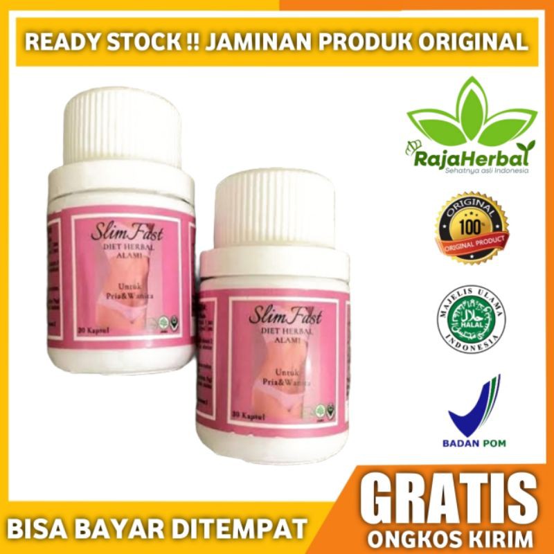 Jual Slim Fast Normal Slim Fast Strong Obat Pelangsing Badan Alami