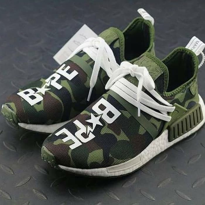 Adidas nmd human race x cheap bape