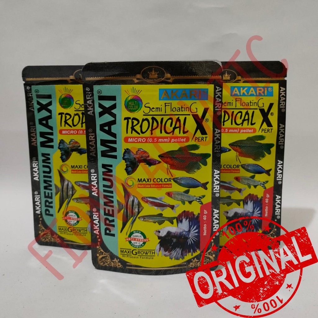 Jual AKARI TROPICAL PREMIUM MAXI 40 GRAM / AKARI TROPICAL X CHILCLID ...