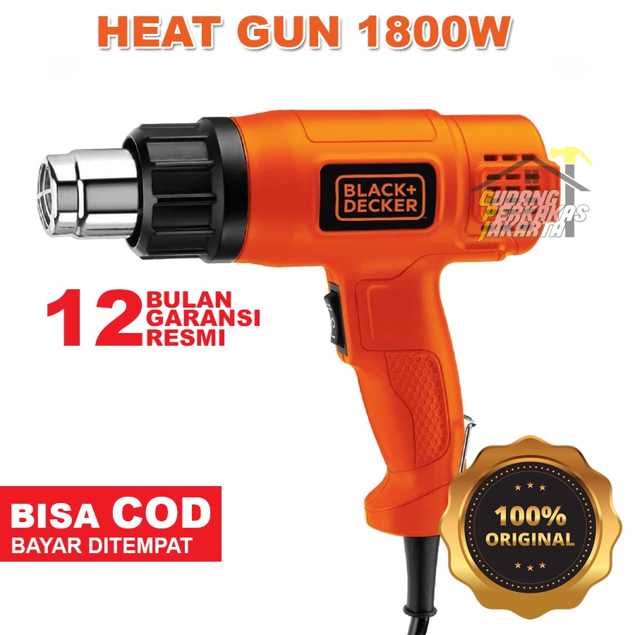 Jual Black Decker KX1800 Heat gun Harga Terbaik & Termurah