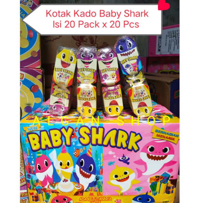 Jual Permainan Kotak Baby Shark 1 Pack 20 Pcs Hot
