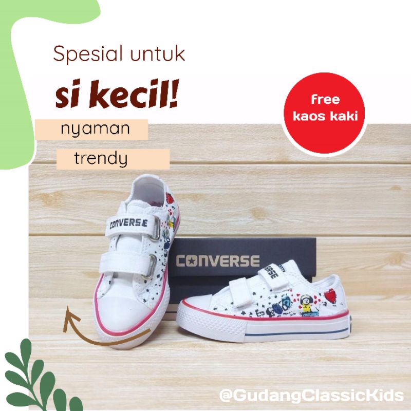 Converse velcro clearance 37