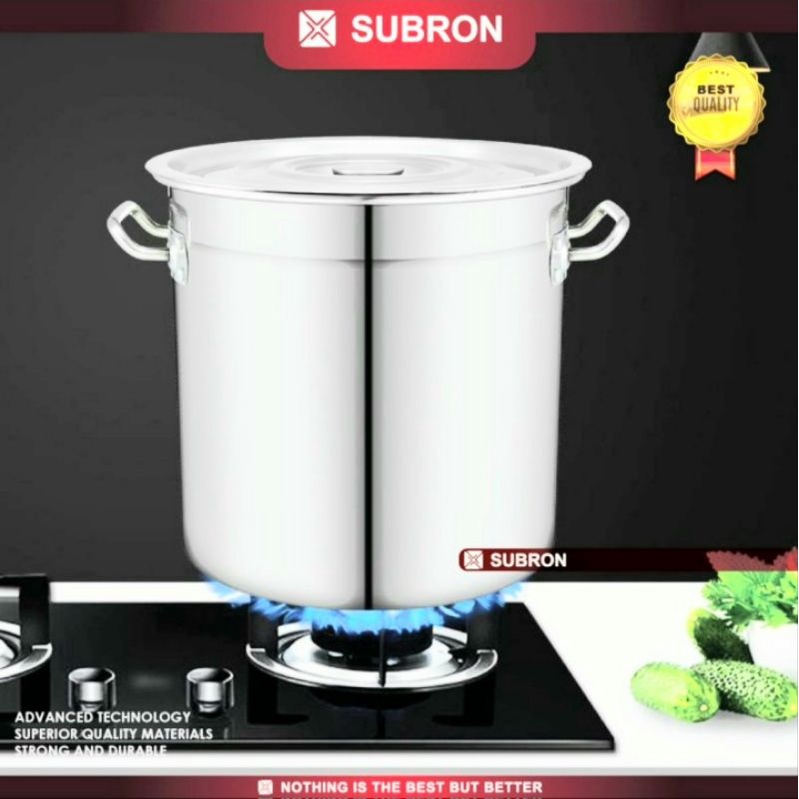 Jual Panci Subron Stock Pot 50 CM - Stainless Steel | Shopee Indonesia